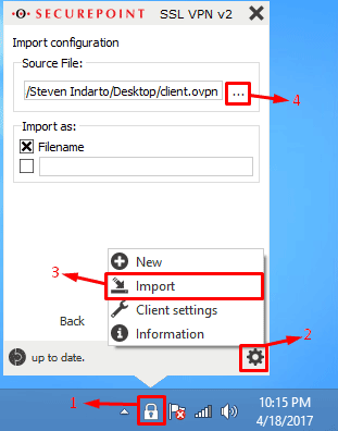 Cara Menggunakan OpenVPN di Komputer - 1